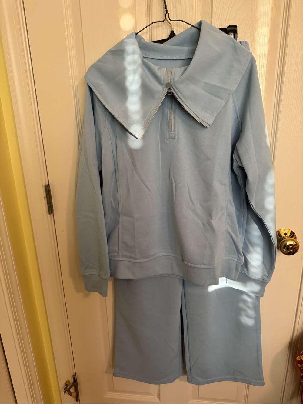Light Blue Women's Jacket & Co-Ord Set